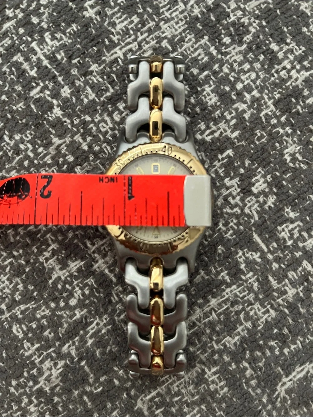Wittnauer Two-Tone Gold & Silver Watch. Unisex GUC